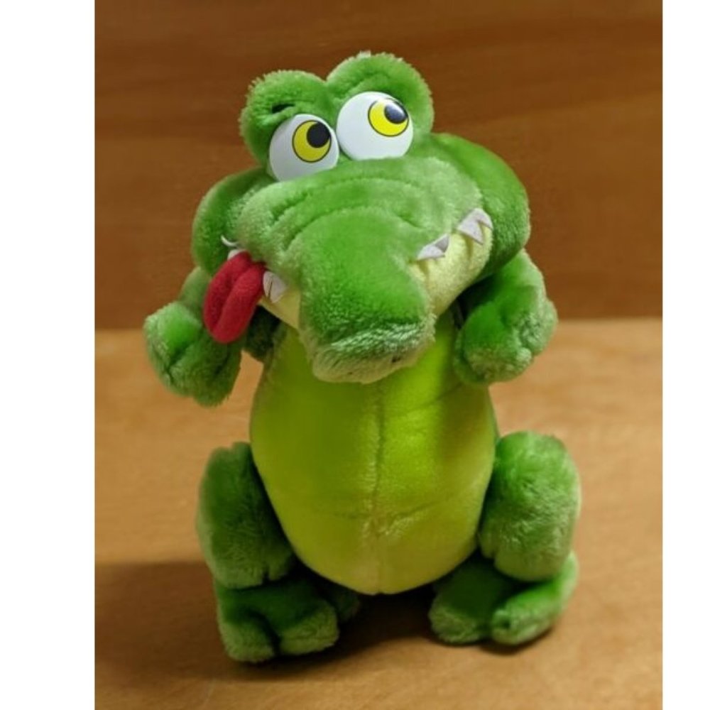 RARE-11” Peter Pan Tick-Tock The Crocodile Plush Kids Soft Walt Disney Neverland
